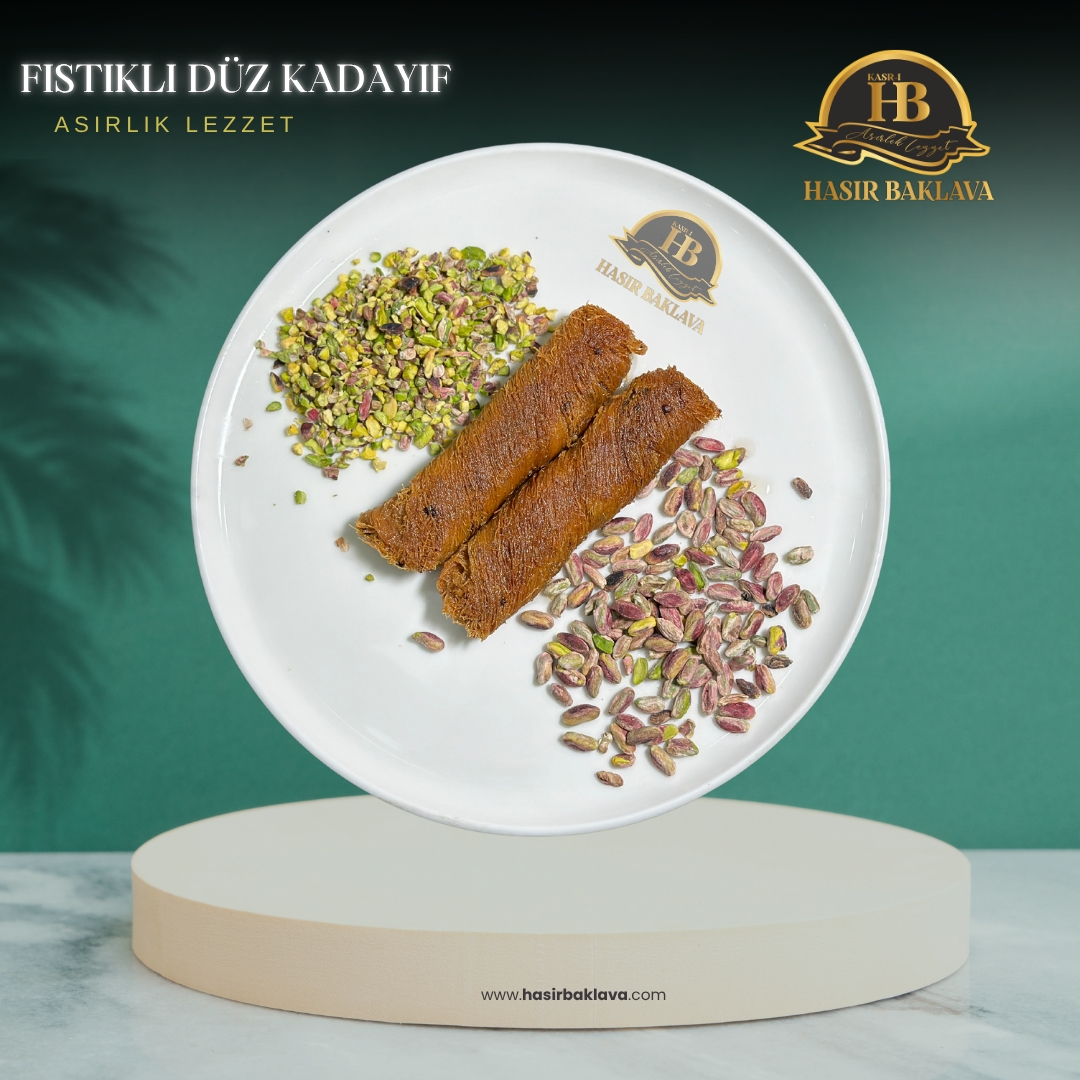 Fıstıklı Düz Kadayıf